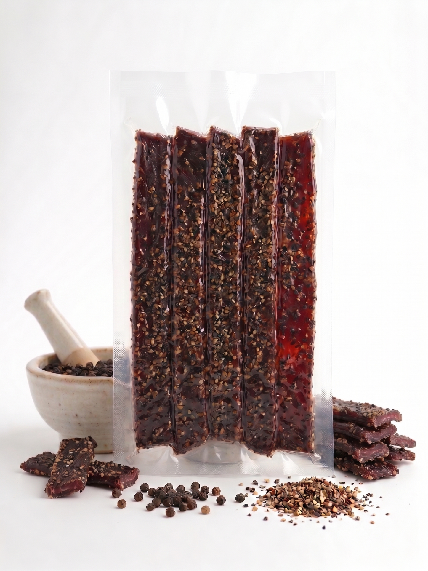Black Pepper Jerky Strips