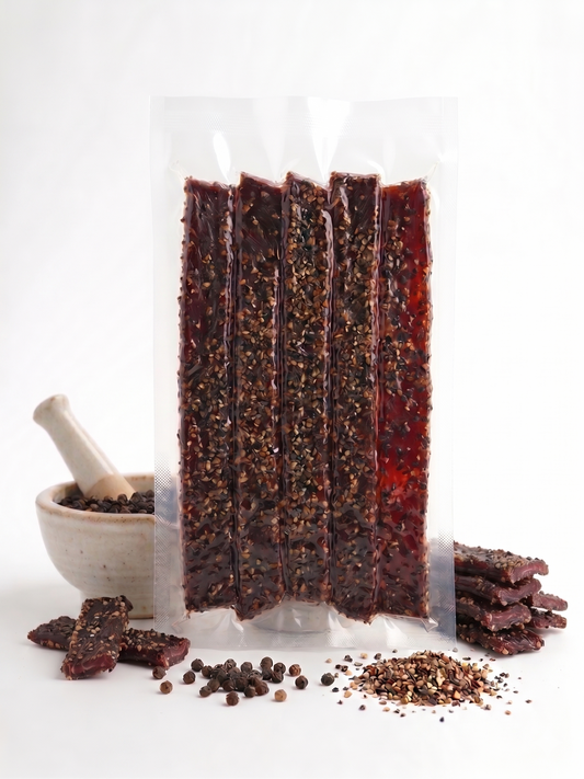 Black Pepper Jerky Strips